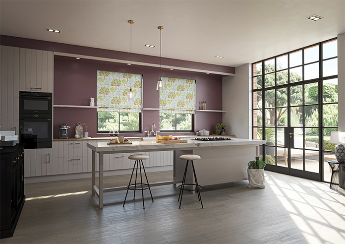 Lemon Grove, Blossom - Twist&Fit Roman Blind - Image 6